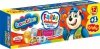 Farby plakatowe dla dzieci Zestaw 12 kolorów x 20ml + 1 farba cielista gratis BAMBINO